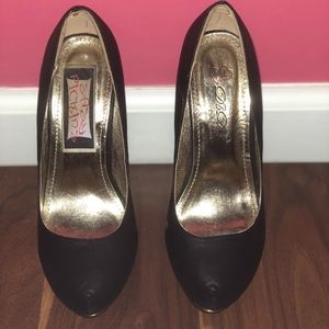 Black Platform Heels